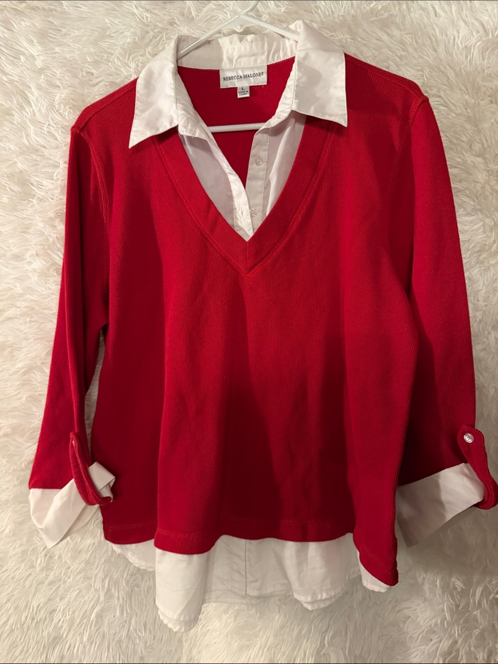 Rebecca Malone Sweater Size Large